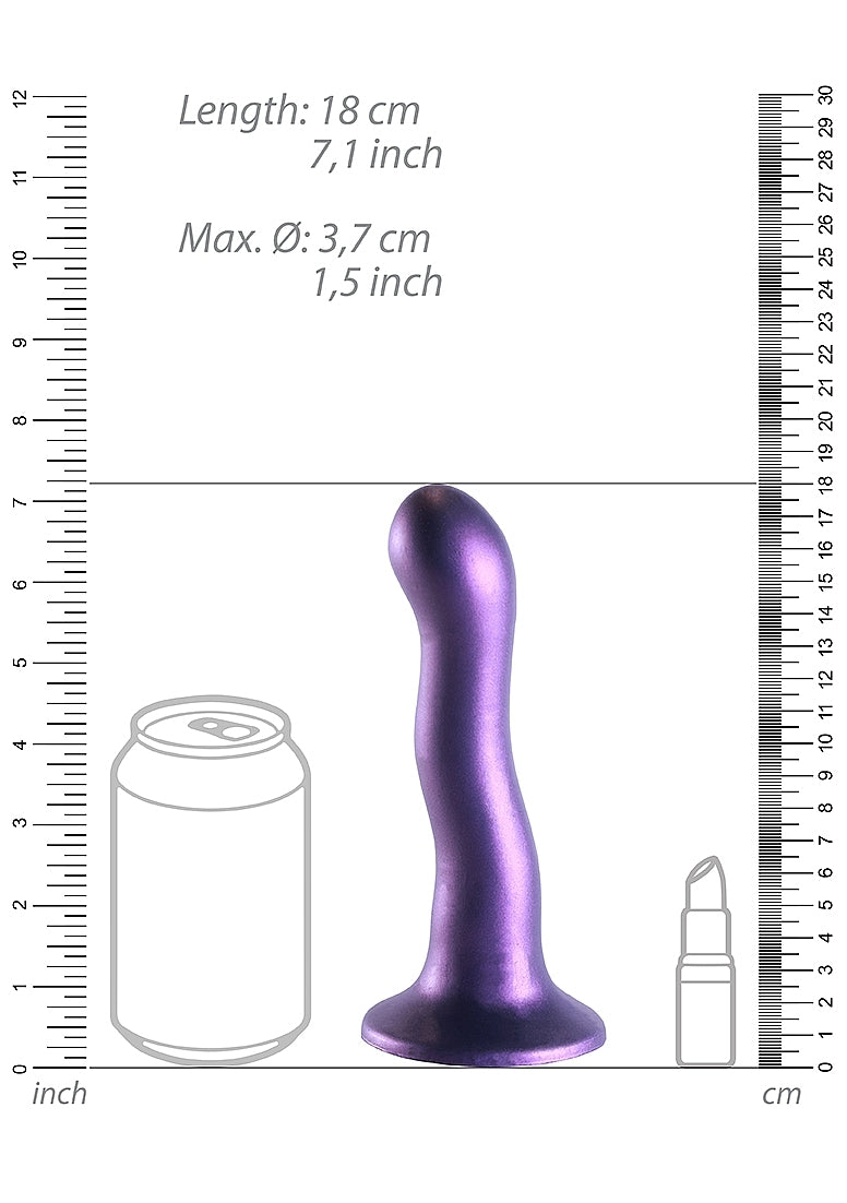 Shots Toys Ultra Soft Silicone Curvy G-Spot Dildo 17 cm - Non-Realistic Dildos
