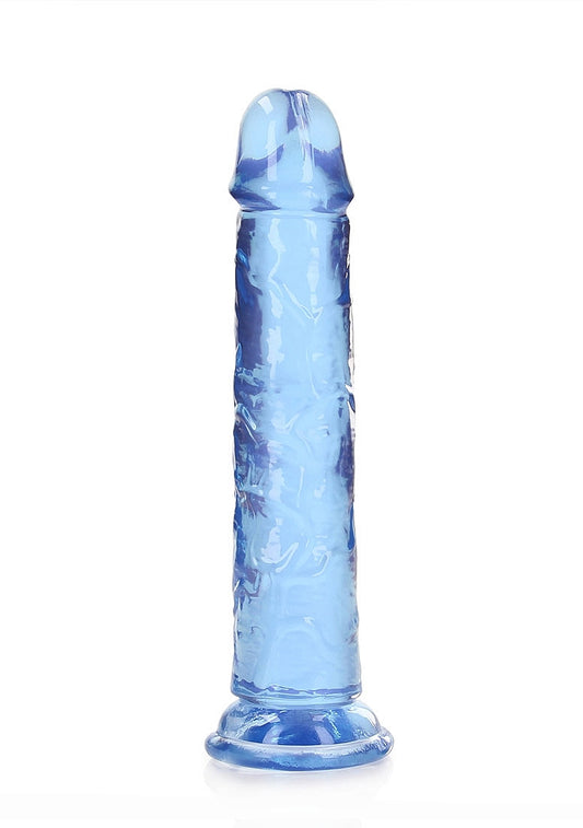 Shots Toys Straight 7 Inch Crystal Clear Dildo With No Balls - Realistic Dildos