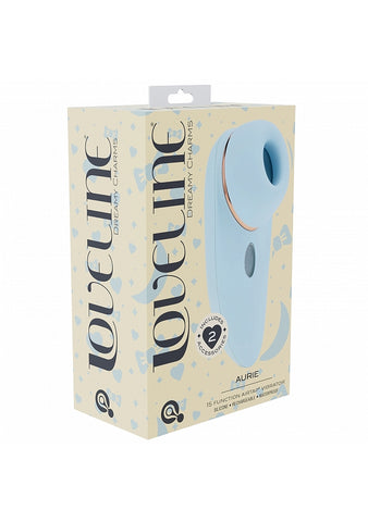 Shots Loveline Aurie AirTapTech Rechargeable Clitoral Vibe - Clit Ticklers and Pulsators