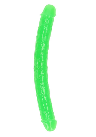 Shots Toys 12 Inch Glow in the Dark Neon Double Dong - Double Ender