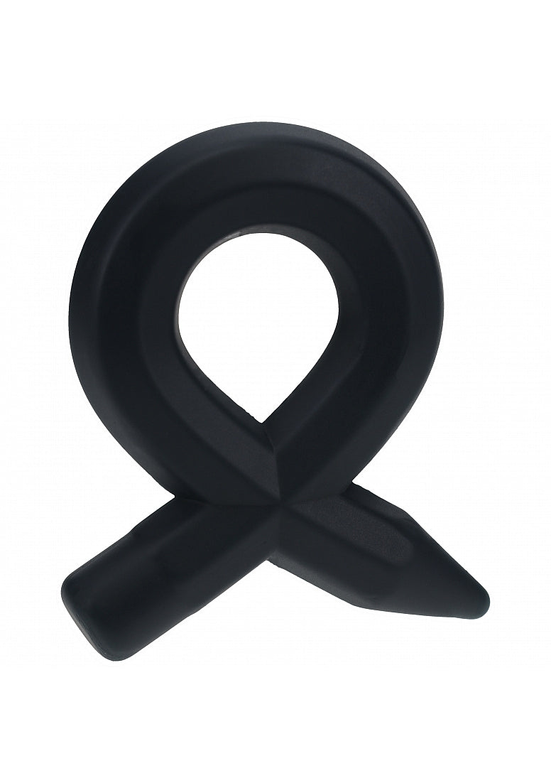Shots LEVELZ Pencil Liquid Silicone Stretchy Cock Ring - Stretchy Cock Rings