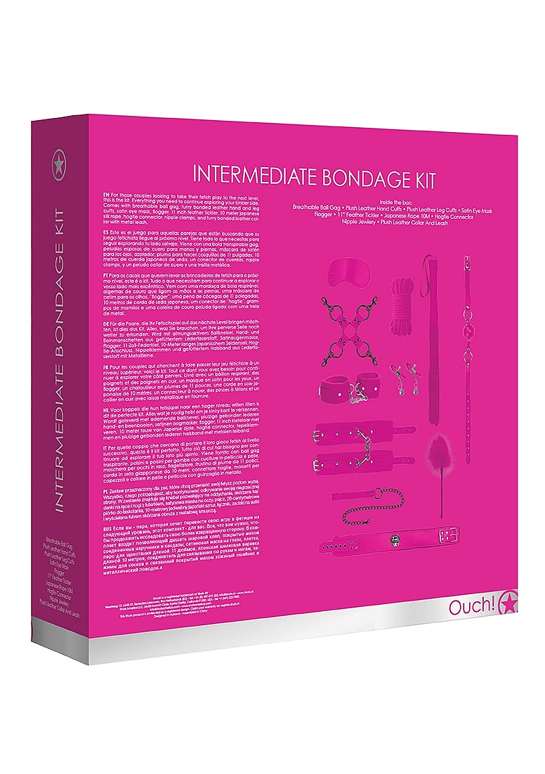 Shots Toys Intermediate Bondage Play Set - Bondage Kits