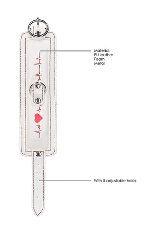 Shots Toys Nurse Theme Fetish Play Ankle Cuffs - Cuffs And Restraints