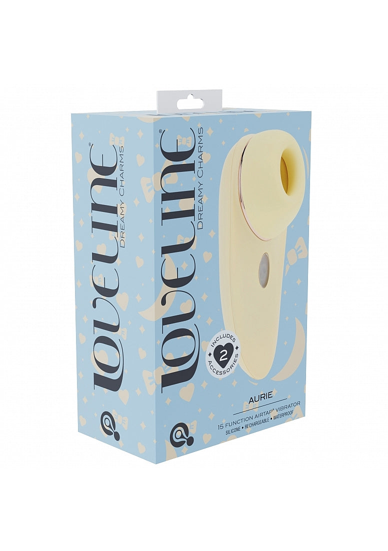 Shots Loveline Aurie AirTapTech Rechargeable Clitoral Vibe - Clit Ticklers and Pulsators