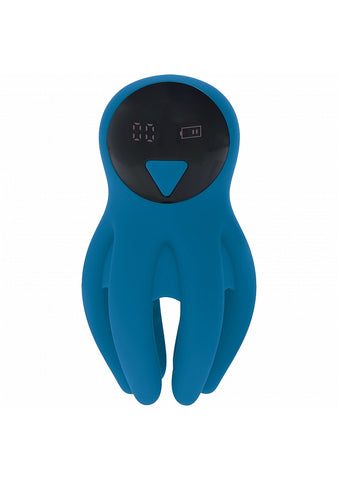 Shots LEVELZ Digital Vibrating Silicone Penis Head Stimulator - Masturbators and Strokers