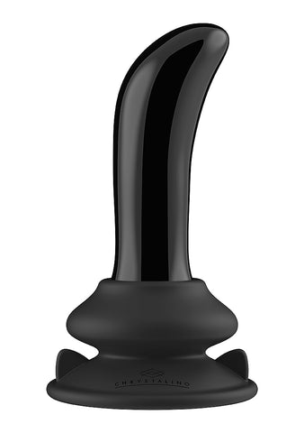 Shots Prickly Rechargeable 10 Functions Glass Vibrator - Glass Sex Toys