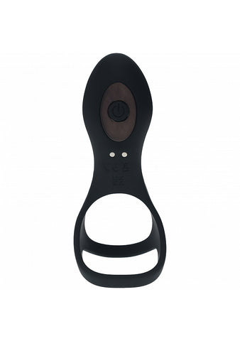 Shots LEVELZ Vibrating Cock & Ball Ring with Shaft Loop - Vibrating Cock Rings