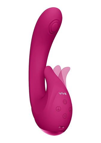 Vive Miki Pulse Wave Flickering G Spot Vibrator - G-Spot Vibrators