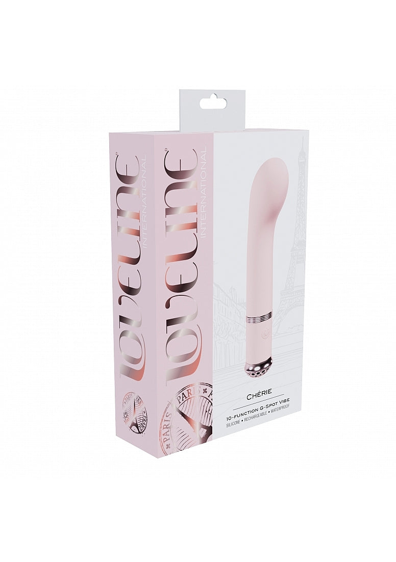 Shots Toys LOVELINE Cherie USB Rechargeable Vibrator G-Spot Vibrators