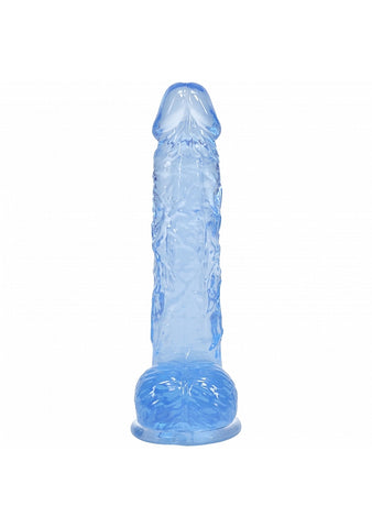 REALROCK 5 Inches Crystal Clear Realistic Dildo with Balls - Realistic Dildos