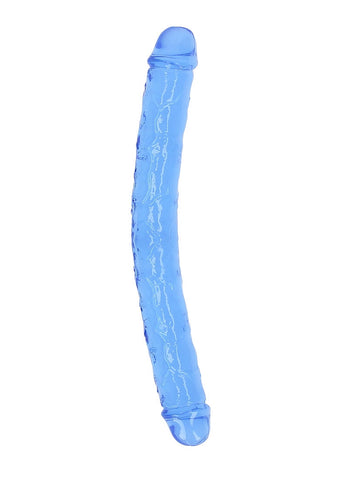 Shots Toys Crystal Clear 13 Inches Realistic Double Dong - Double Ender