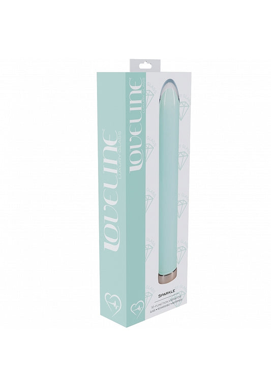 Shots Loveline Sparkle Rechargeable Glass Bullet Vibrator - Glass Sex Toys
