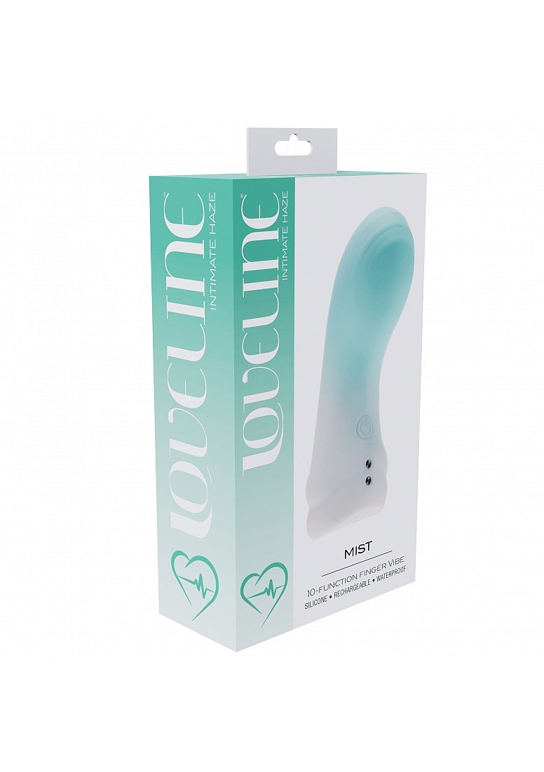 Shots Loveline Mist 10 Functions Silicone Finger Vibe - Finger and Tongue Vibrators
