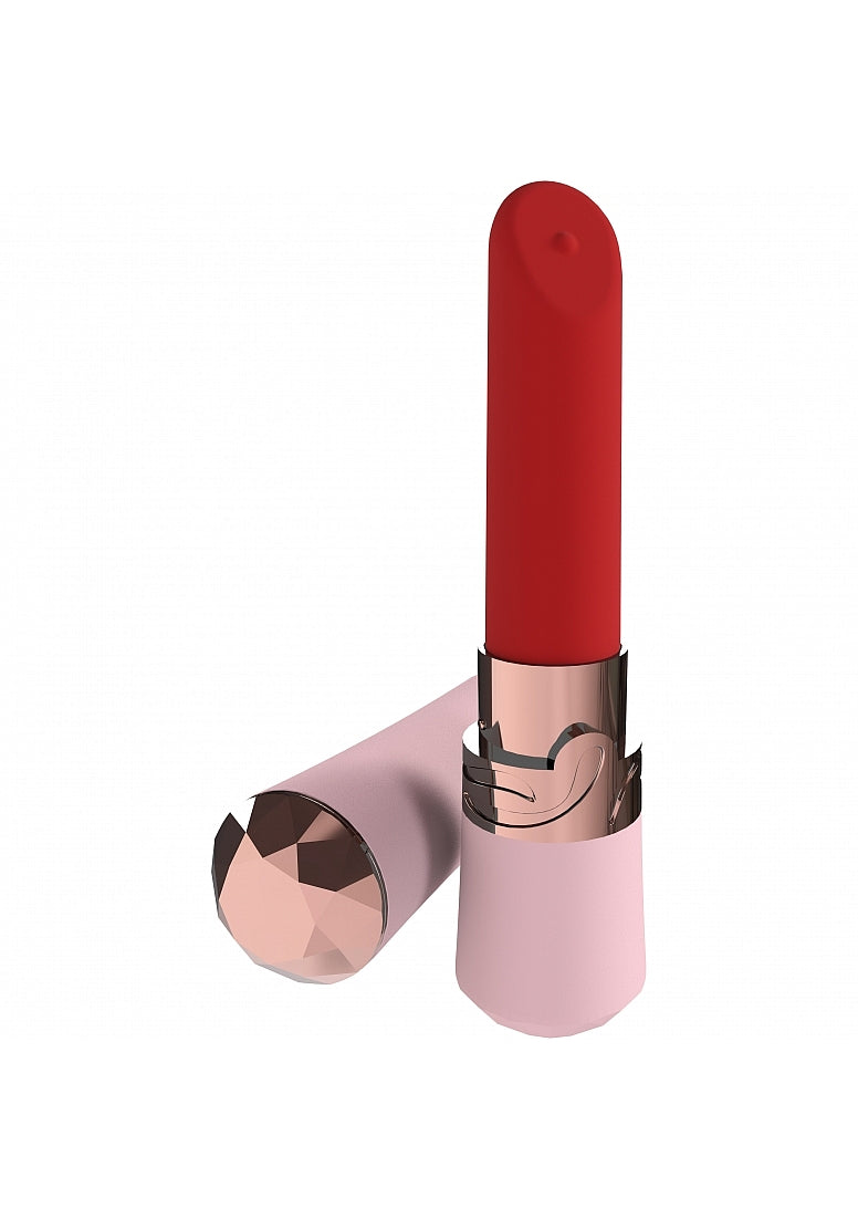 Shots Loveline Dahlia 10 Function Lipstick Vibrator - Personal Massagers