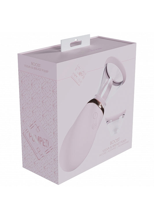 Shots Pumped Boost Automatic Silicone Vulva & Breast Pump - Breast and Nipple Toys