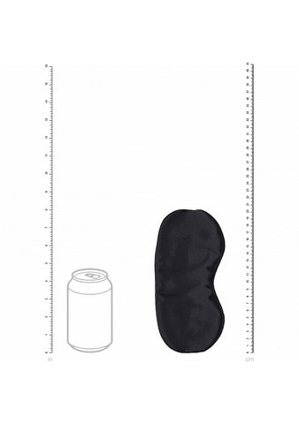 Shots Toys OUCH! Bondage Play Satin Eye Mask - Masks And Blindfolds