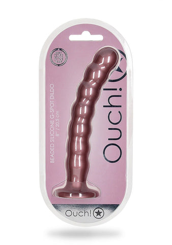 Shots Toys Suction Base Beaded G-Spot Dildo 20.5 cm - Non-Realistic Dildos