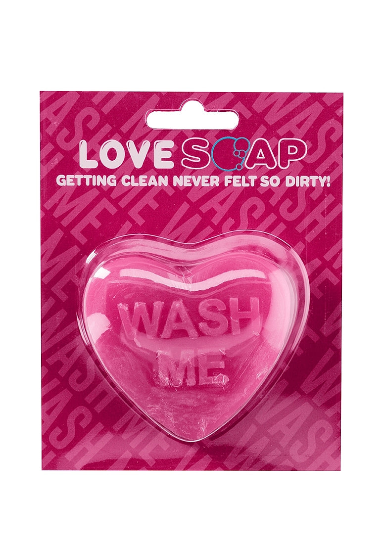 Shots Toys Wash Me Luxury Sexy Heart Soap Bar - Party Gifts and Novelties