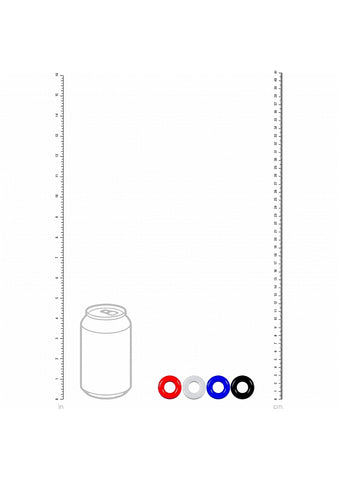 Shots LEVELZ Multicolour 4 Pack Cock Ring Set - Cock Ring Sets