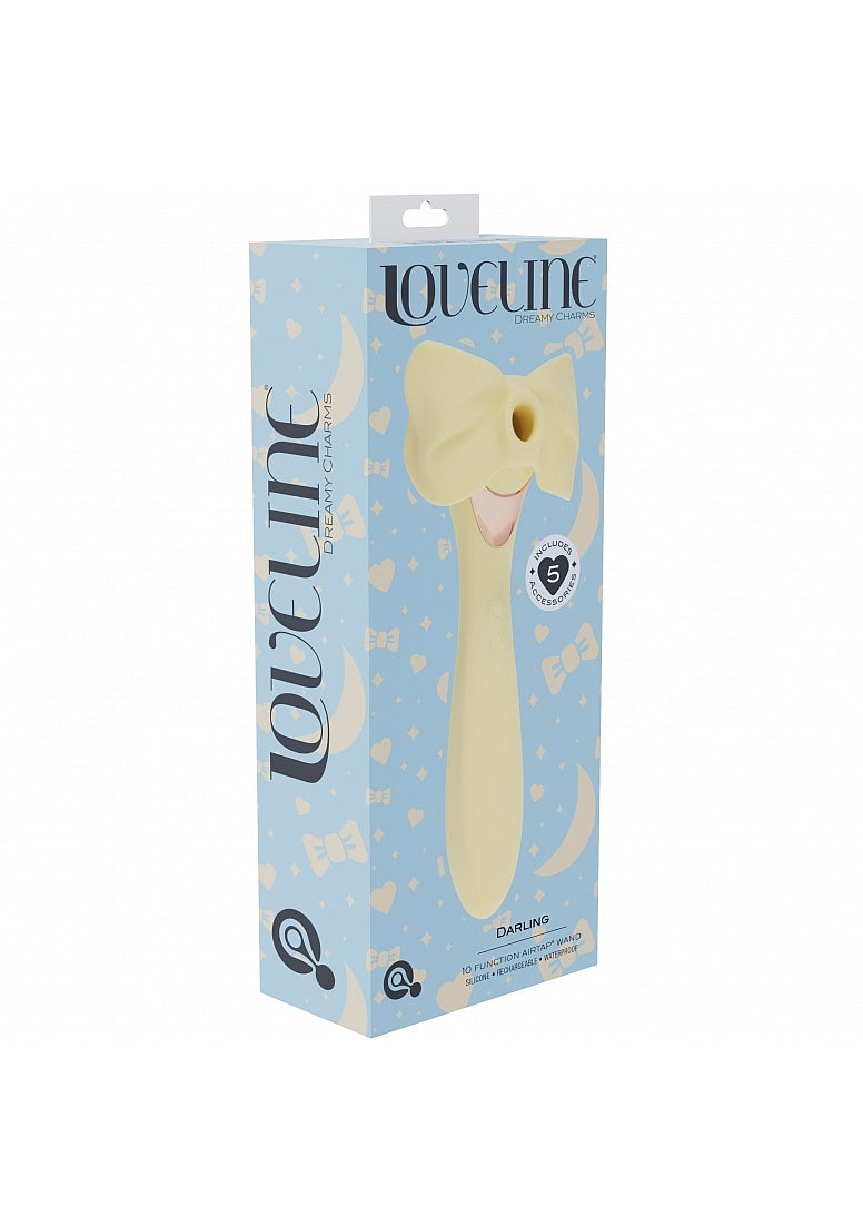 Shots Loveline Darling AirTapTech 10 Speed Clitoral Massager - Clit Ticklers and Pulsators