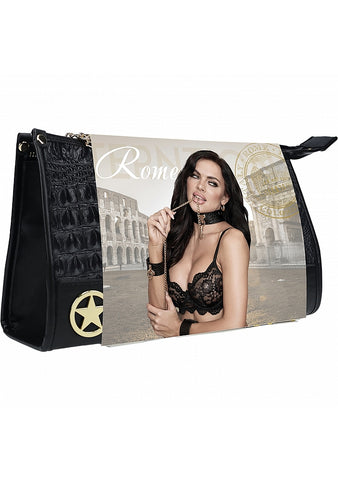 Shots Ouch! Rome Collection Fetish Play Kit With Bag - Bondage Kits