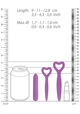 Shots Toys Womens Silicone Vaginal Dilator Set - Dental and Clinical