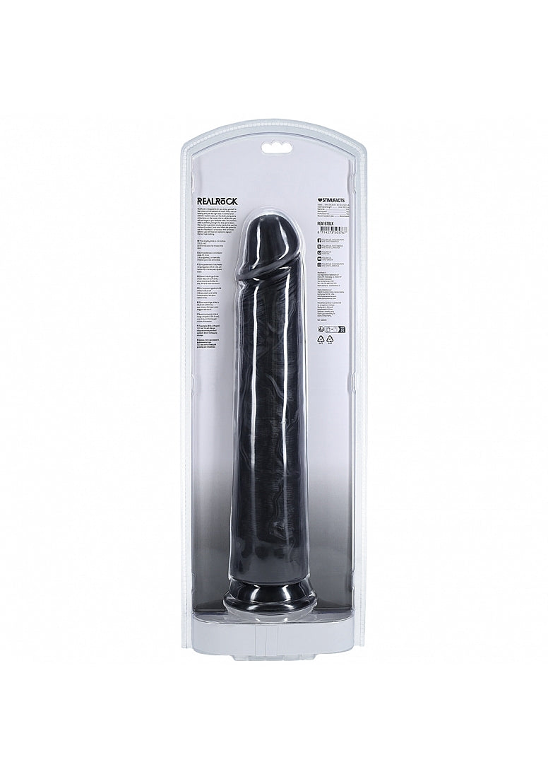 Realrock Extra Large No Balls Realistic Skin Dong 35.5cm Realistic Dildos