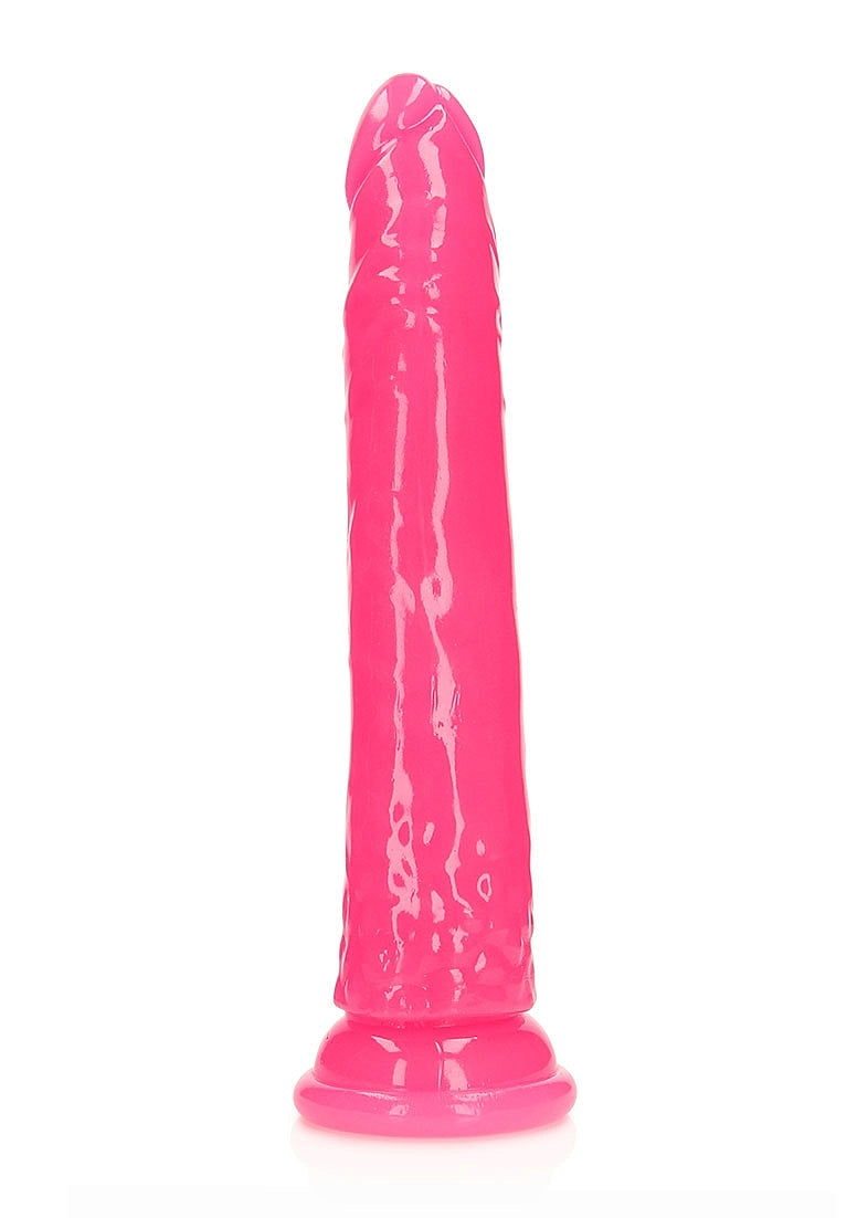 Shots REALROCK 29 cm Slim Glow in the Dark Realistic Dong - Realistic Dildos