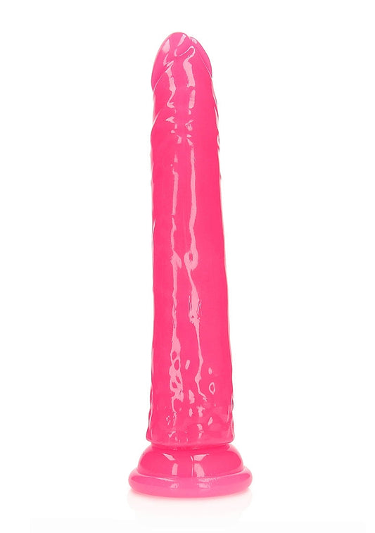 Shots REALROCK 29 cm Slim Glow in the Dark Realistic Dong - Realistic Dildos