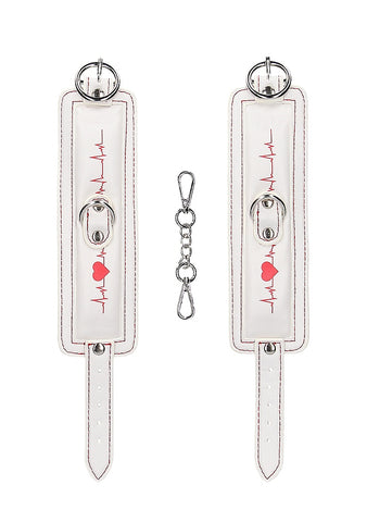 Shots Toys Nurse Theme Fetish Play Ankle Cuffs - Cuffs And Restraints