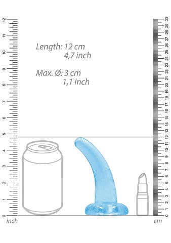 Shots Toys 13.5 cm Suction Cup Non Realistic Dildo - Non-Realistic Dildos