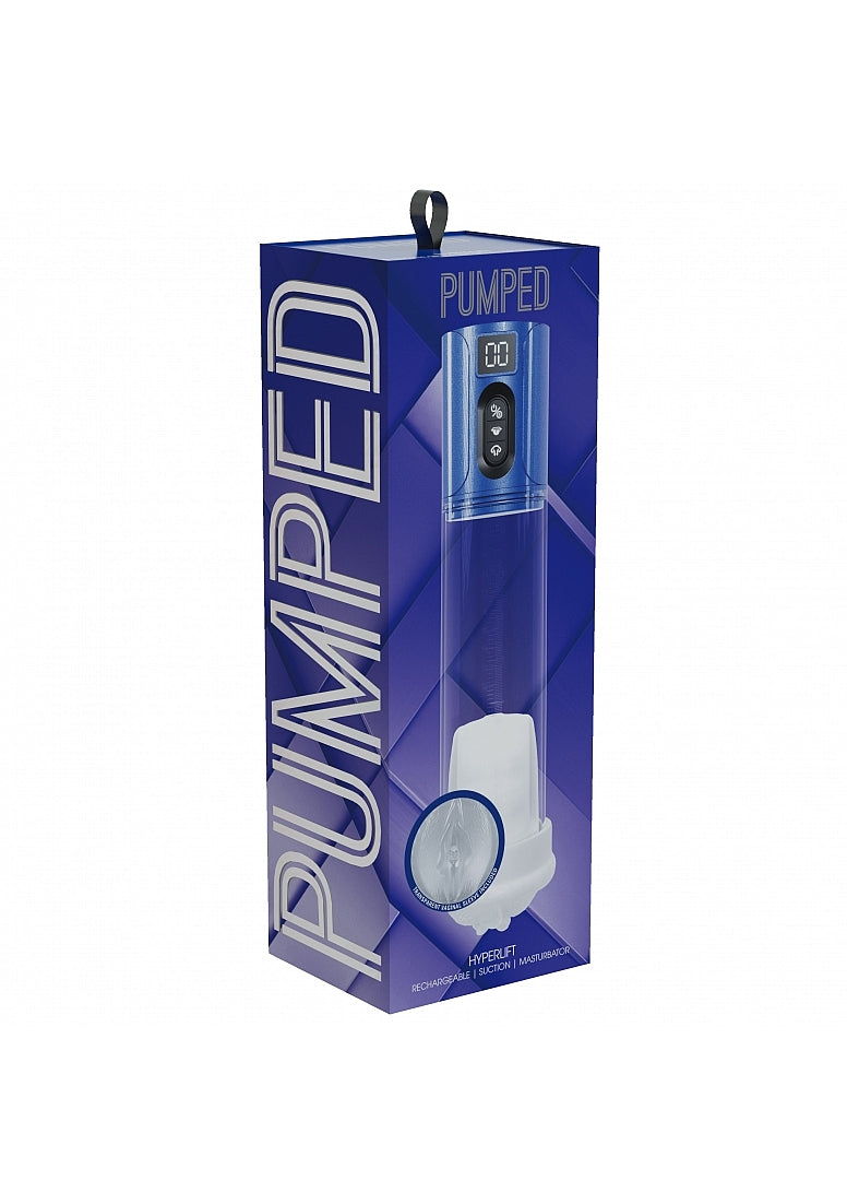 Shots Toys PUMPED HyperLift USB Rechargeable Auto Pump Penis Pumps And Stretchers