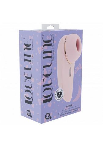 Shots Loveline Aurie AirTapTech Rechargeable Clitoral Vibe - Clit Ticklers and Pulsators