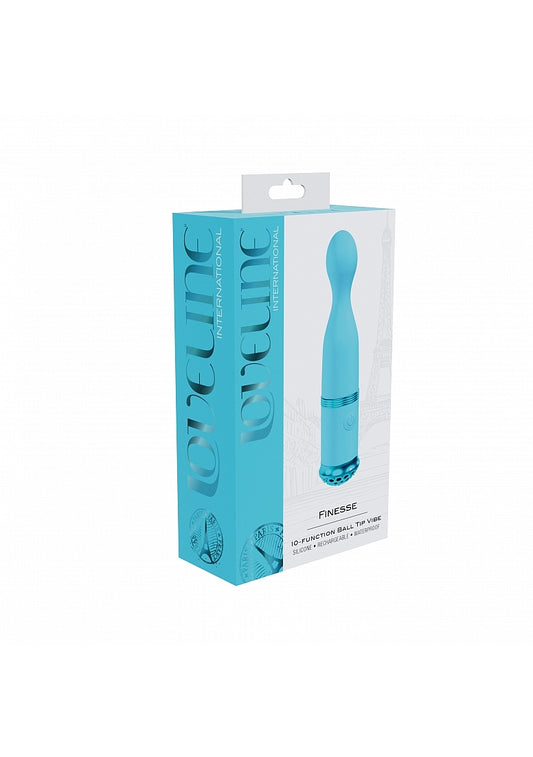 Shots Loveline Finesse 10 Functions Ball Tip Clitoral Vibe - Clit Ticklers and Pulsators
