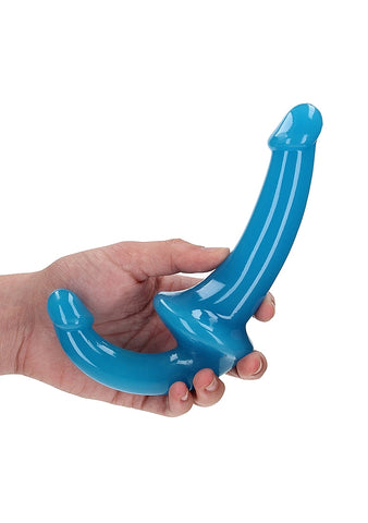 Shots 6 Inch Strapless Strap On Glow in the Dark Neon Dildo - Realistic Dildos