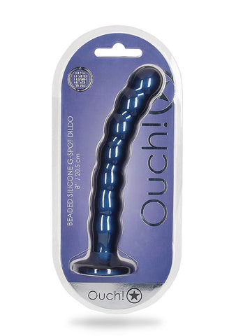 Shots Toys Suction Base Beaded G-Spot Dildo 20.5 cm - Non-Realistic Dildos