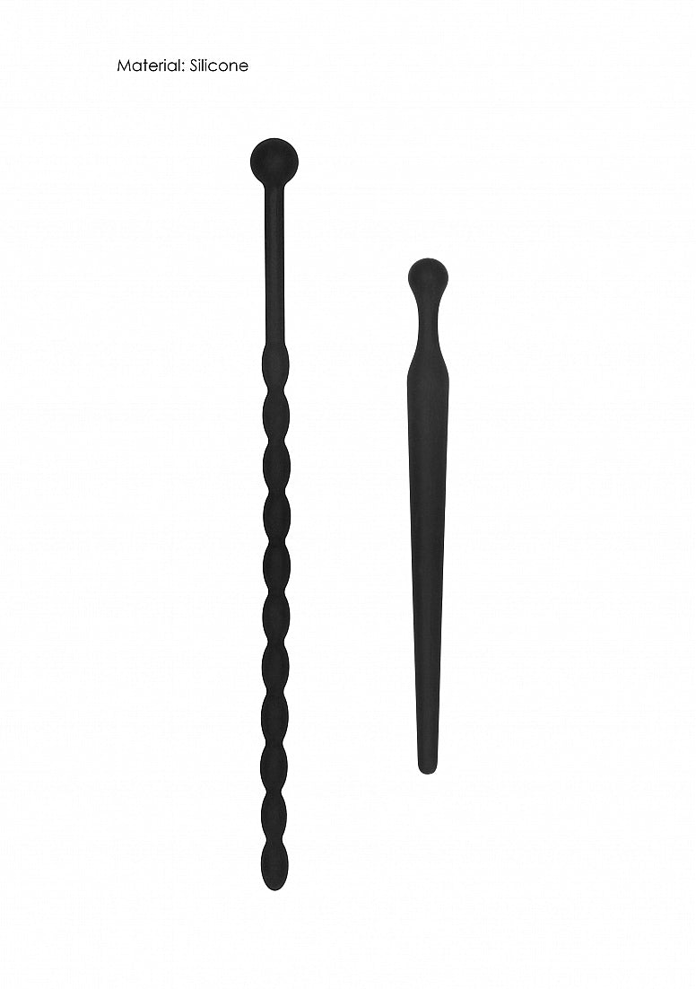 Shots Toys Silicone Urethral Beginners Plug Set 34 g - Urethral Sounds