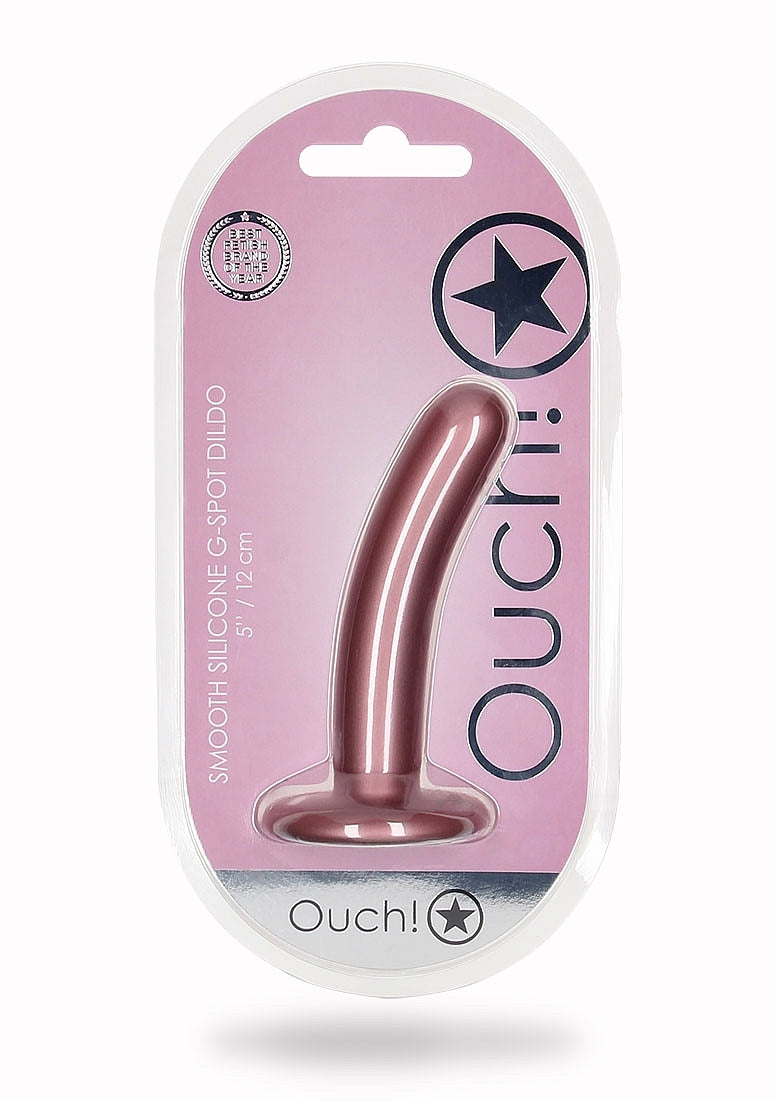 Shots Toys Smooth Silicone G-spot Dildo 12 cm - Non-Realistic Dildos