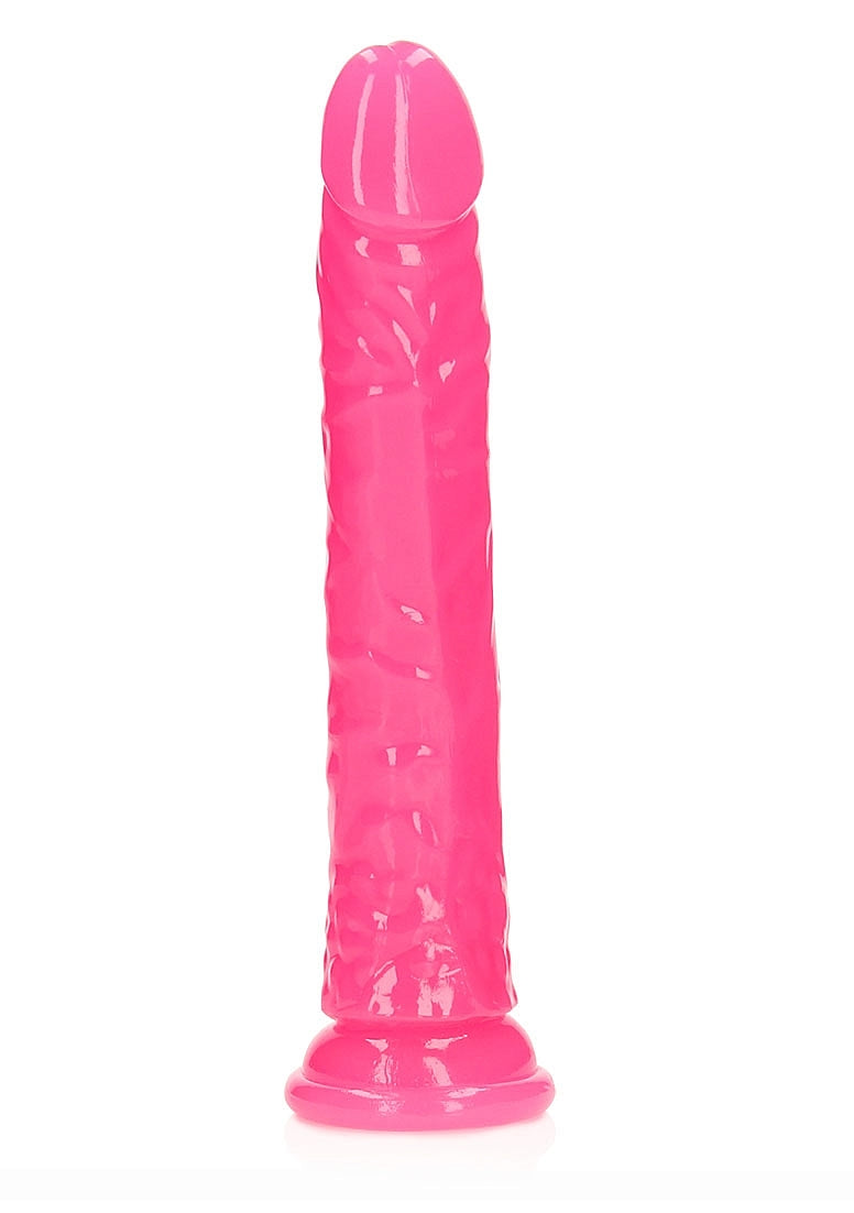 Shots REALROCK 29 cm Slim Glow in the Dark Realistic Dong - Realistic Dildos