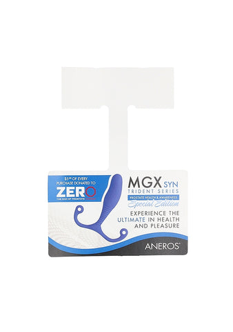 Aneros MGX Syn Trident Blue Promo Kit - Sex Kits