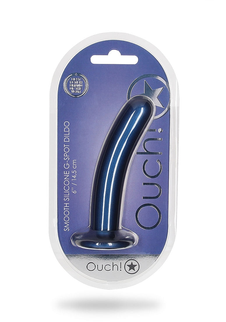 Shots Toys Smooth Silicone G-spot Suction Cup Dildo 14.5 cm - Non-Realistic Dildos
