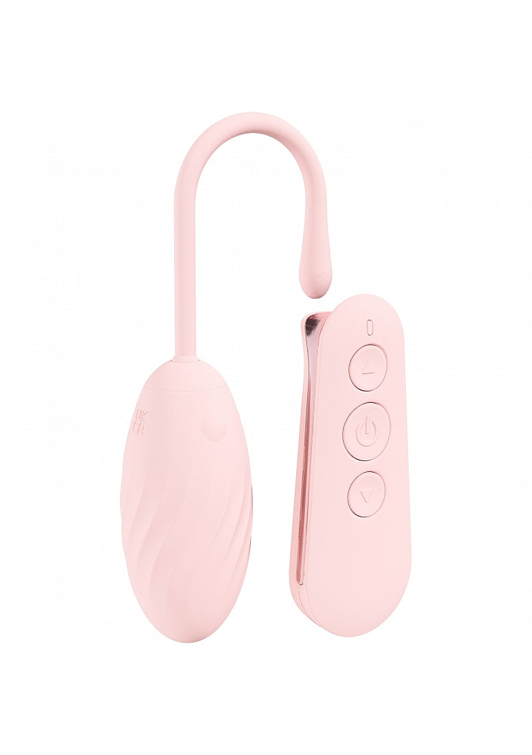 Shots Toys LOVELINE Felicite USB Rechargeable Vibrating Egg Pink Love Eggs and Kegel Exercisers