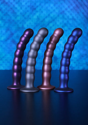 Shots Toys Beaded Silicone G-Spot Dildo 13 cm - Non-Realistic Dildos