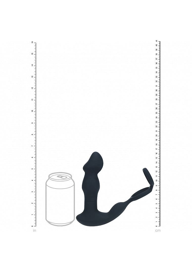 LEVELZ Remote Controlled Prostate Stimulator with Cock Ring Prostate Toys