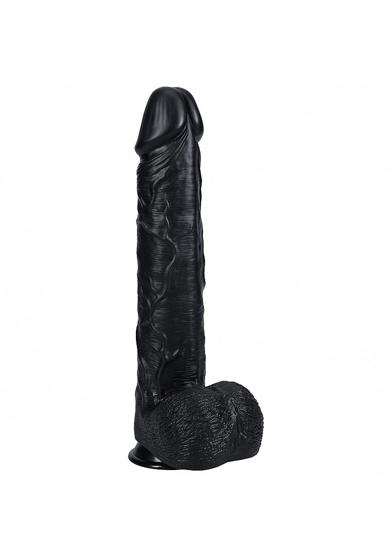 Realrock Extra Large Realistic d/ong with Balls 38cm Realistic Dildos