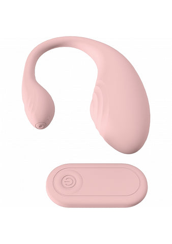 Shots Toys LOVELINE Wave C-Shaped Vibrator with Remote - G-Spot Vibrators