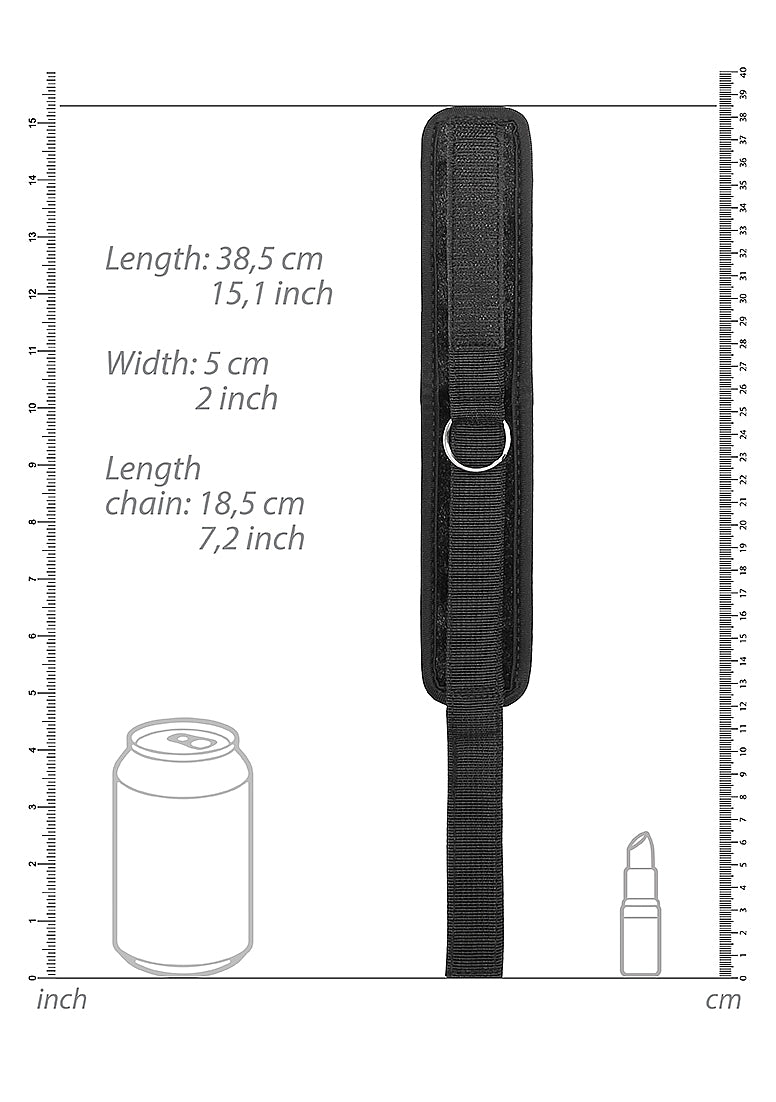 Shots Toys Velvet Ankle Cuffs With Adjustable Velcro Straps - Cuffs And Restraints