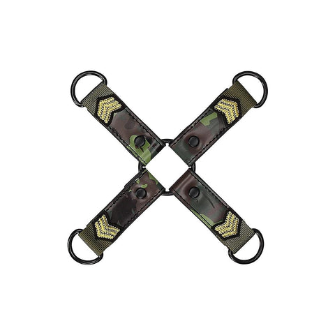 Shots Toys Army Theme Bondage Hogtie Connector - Cuffs And Restraints