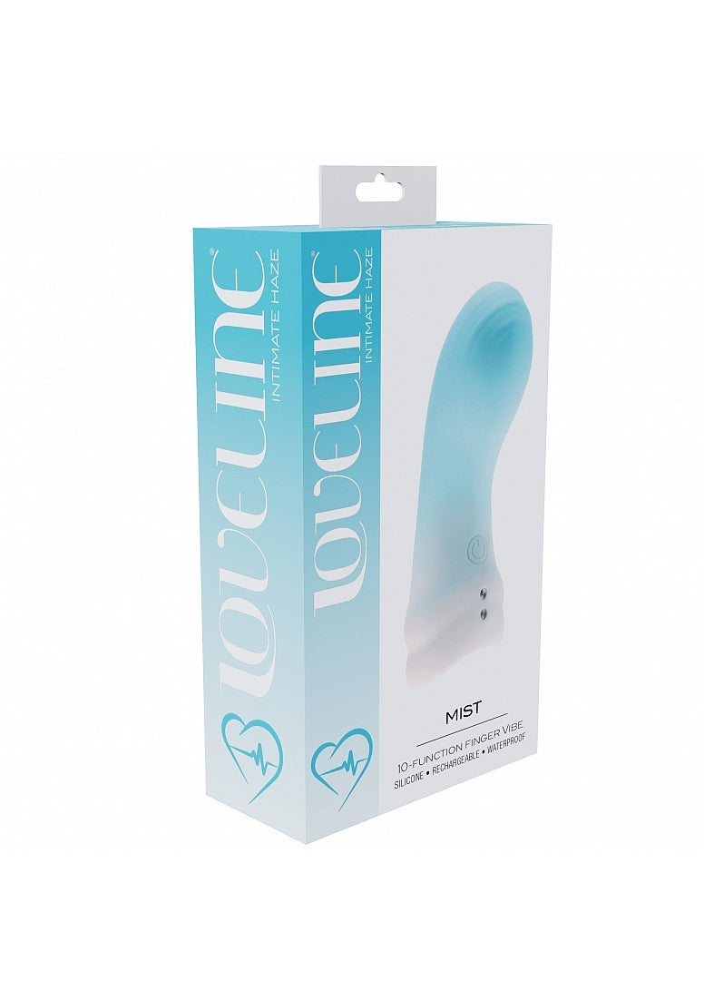 Shots Loveline Mist 10 Functions Silicone Finger Vibe - Finger and Tongue Vibrators
