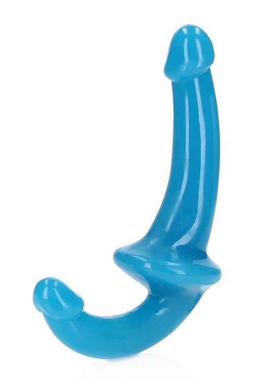Shots 6 Inch Strapless Strap On Glow in the Dark Neon Dildo - Realistic Dildos